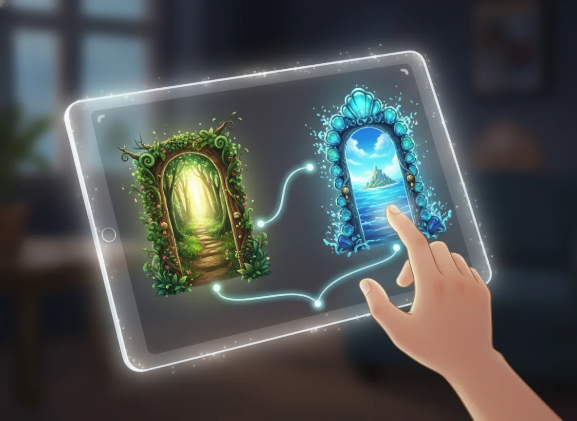 Livre dont tu es le héros numérique : la nouvelle génération des histoires interactives