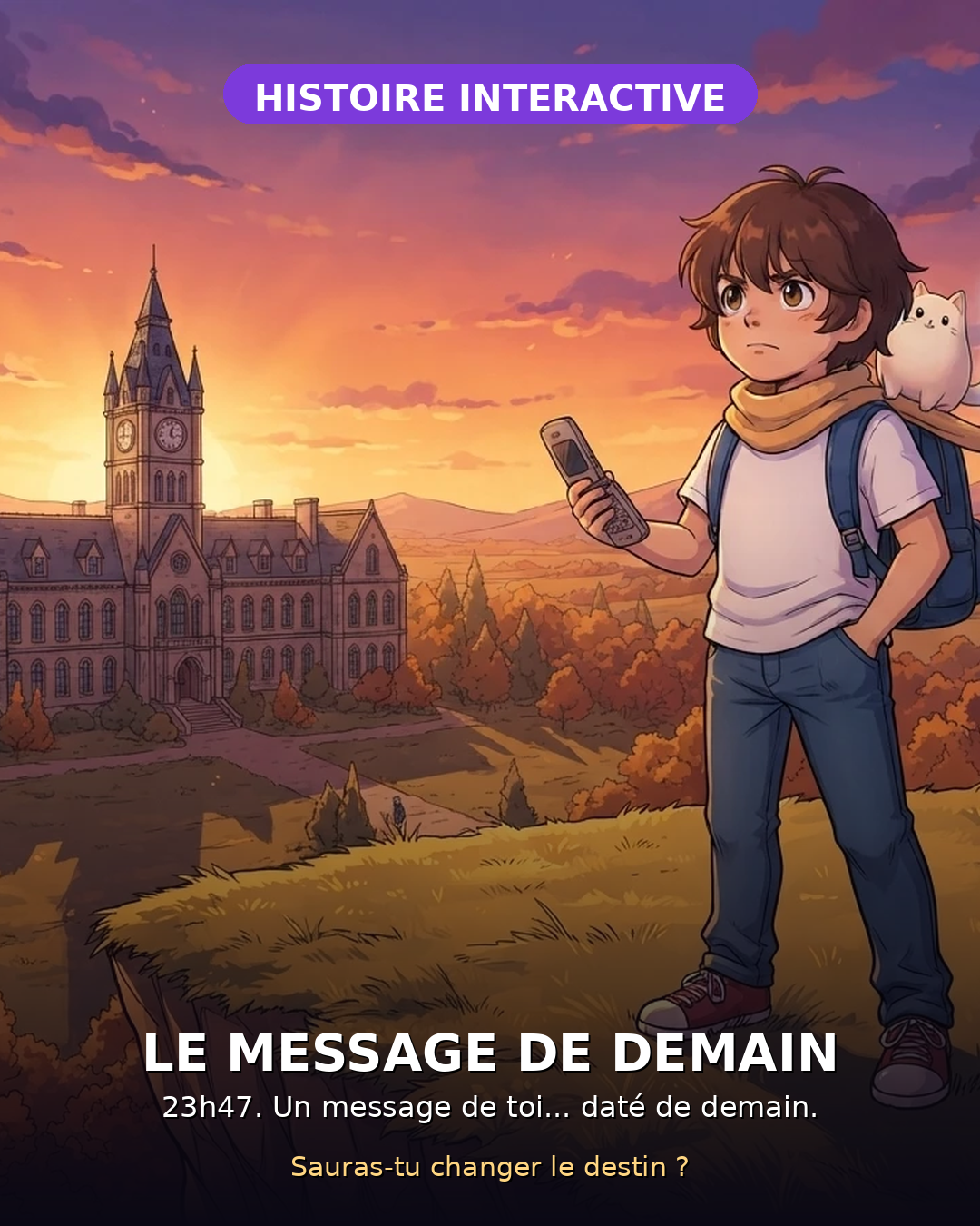 Choix narratif dans une histoire interactive pour enfant