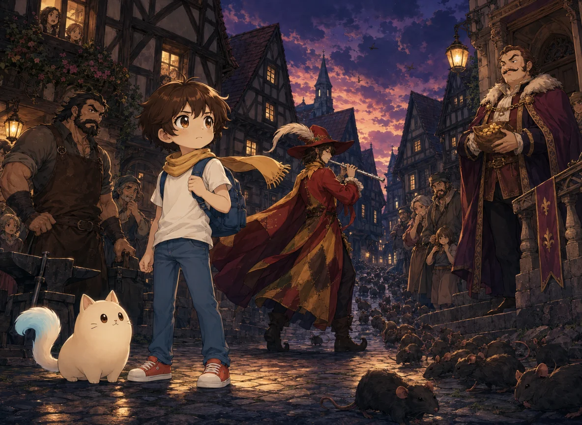 Le Joueur de Flûte de Hamelin: La Promesse Trahie